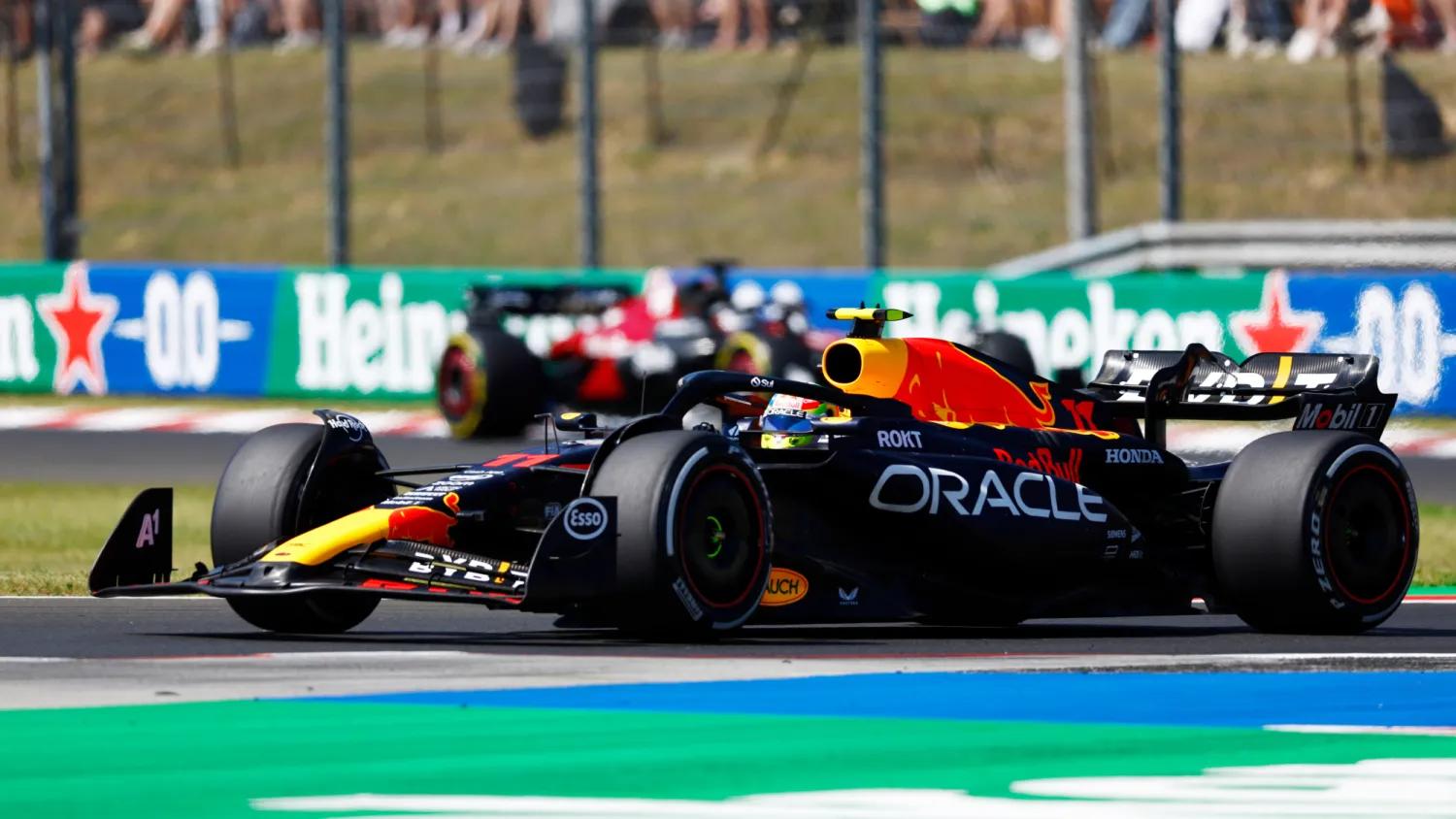 红牛二队力克梅赛德斯，佩雷兹状态火热