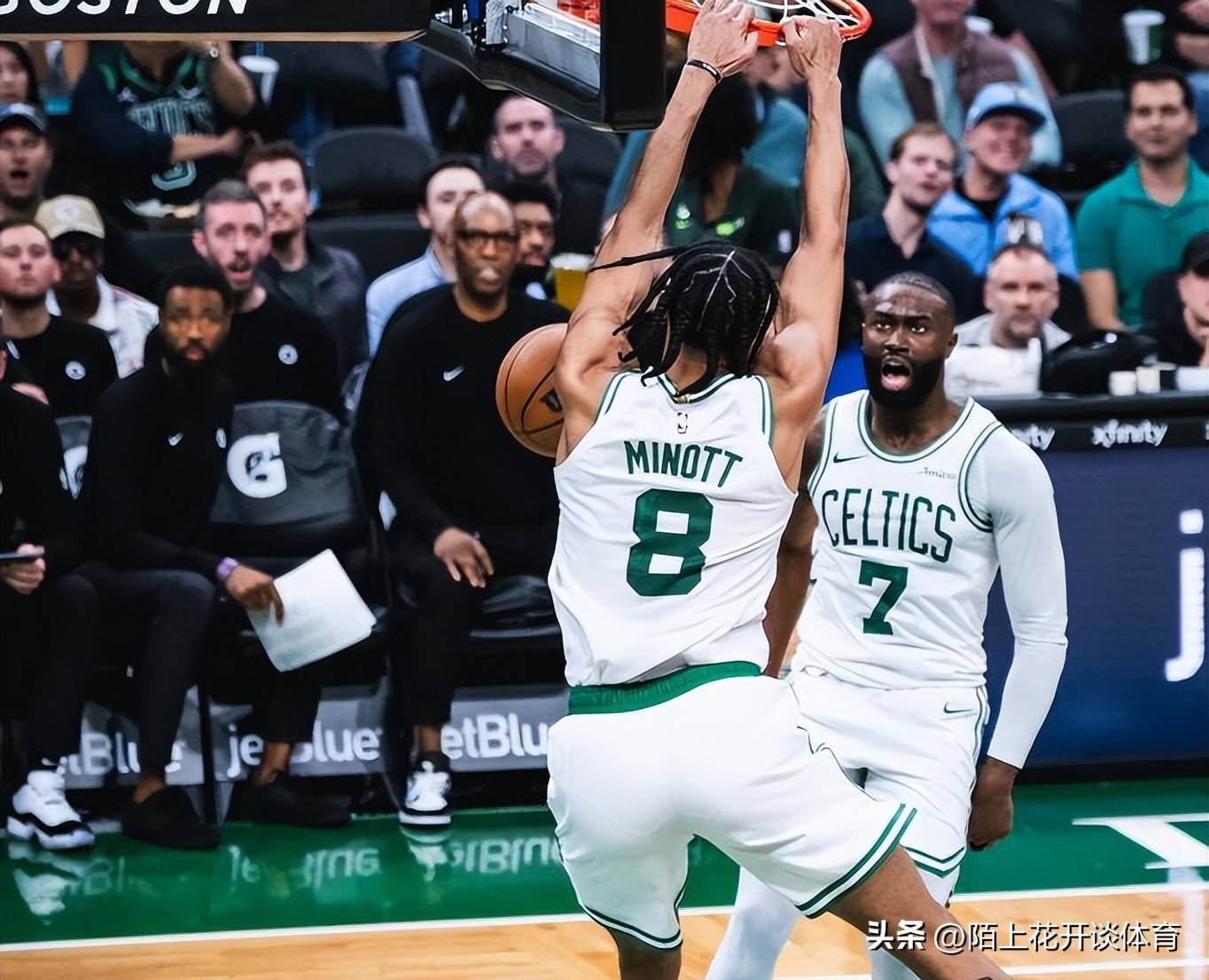 凯尔特人力克掘金，莫兰特统治全场