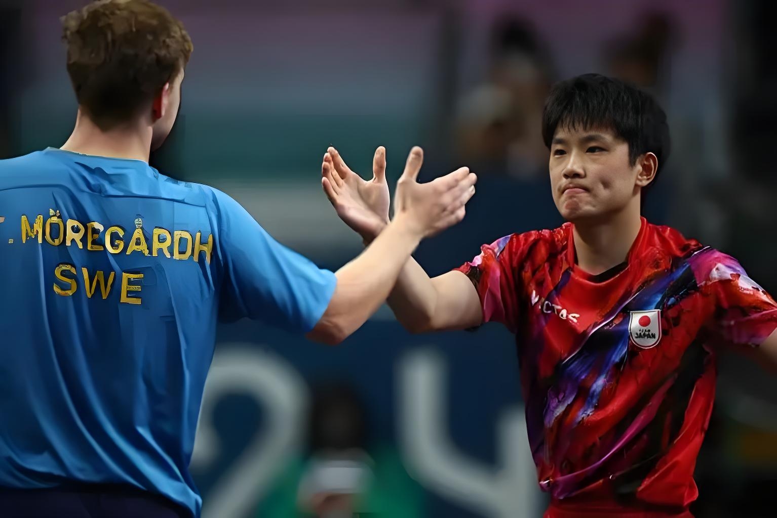 英格兰队险胜葡萄牙队，张本智和惊艳四座